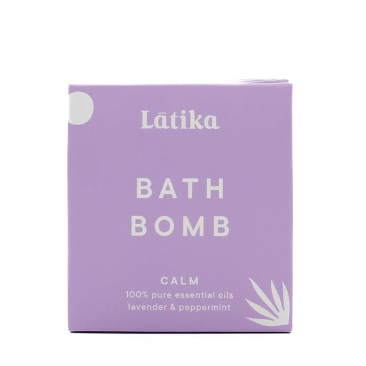 Calm Lavender + Peppermint Bath Bomb