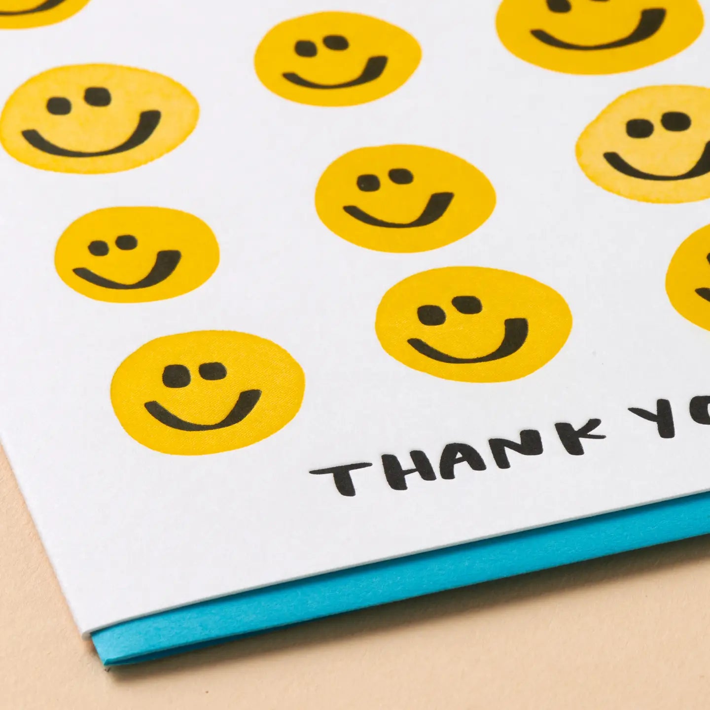 Smiley Thank You Card