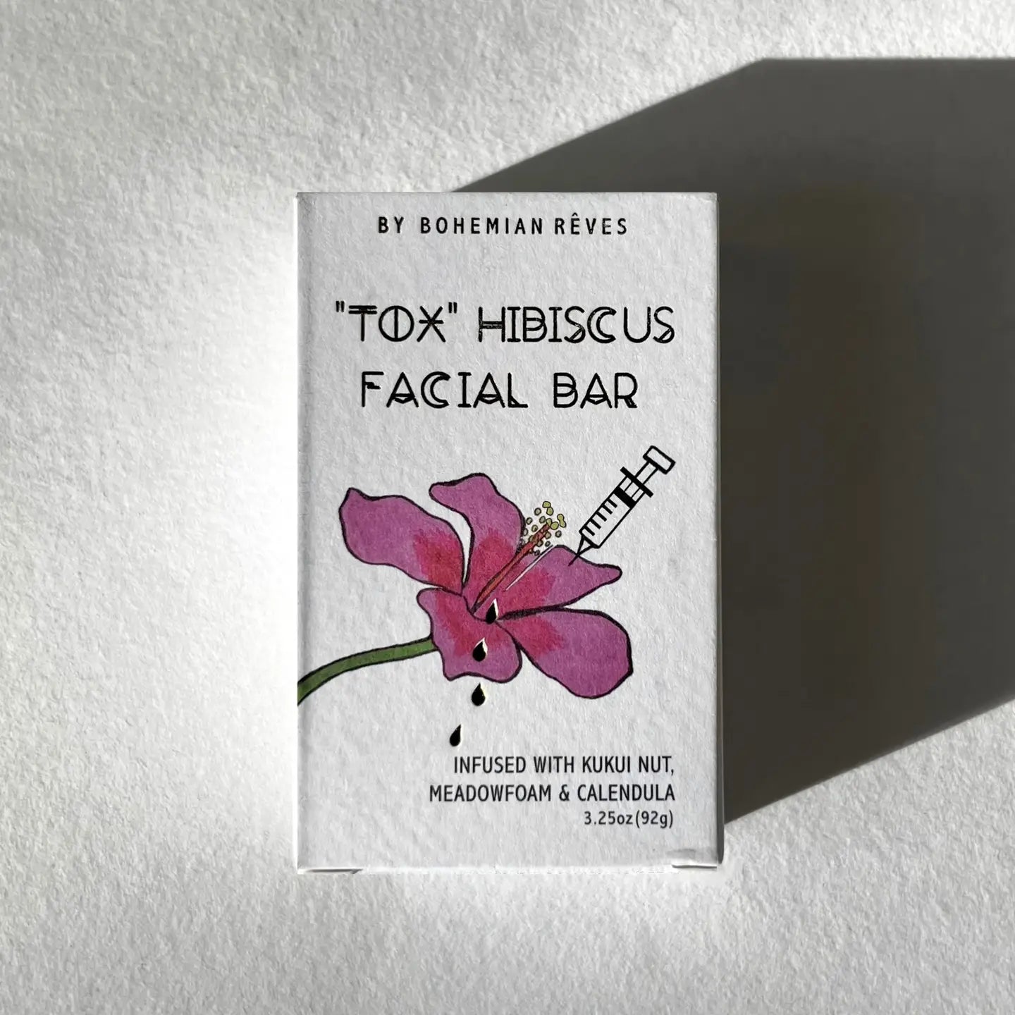 'tox' Hibiscus Contouring Facial Cleansing Bar