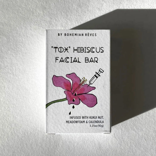 'tox' Hibiscus Contouring Facial Cleansing Bar