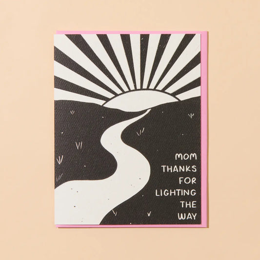 Lighting the Way Mother's Day Card