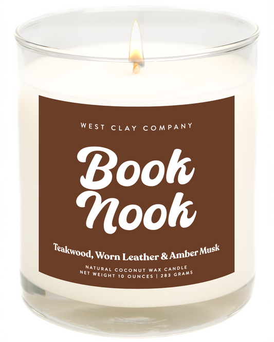 Book Nook Candle