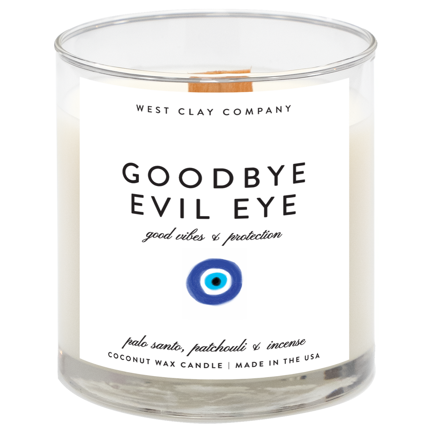 Goodbye Evil Eye Candle