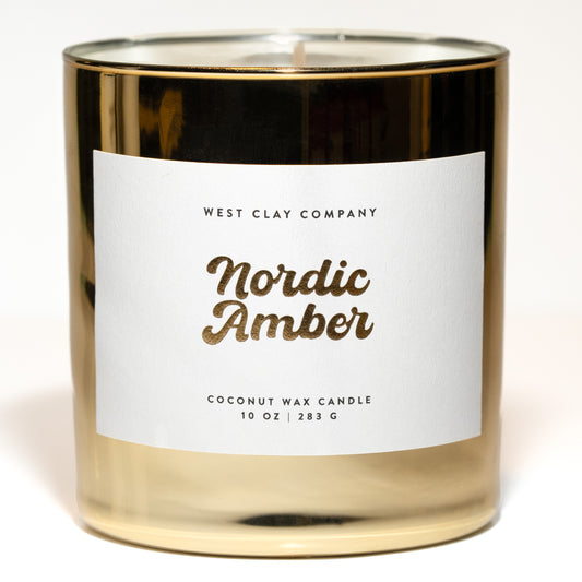 Nordic Amber Candle