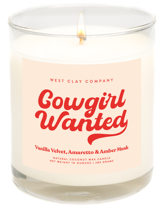 Cowgirl Wanted Candle