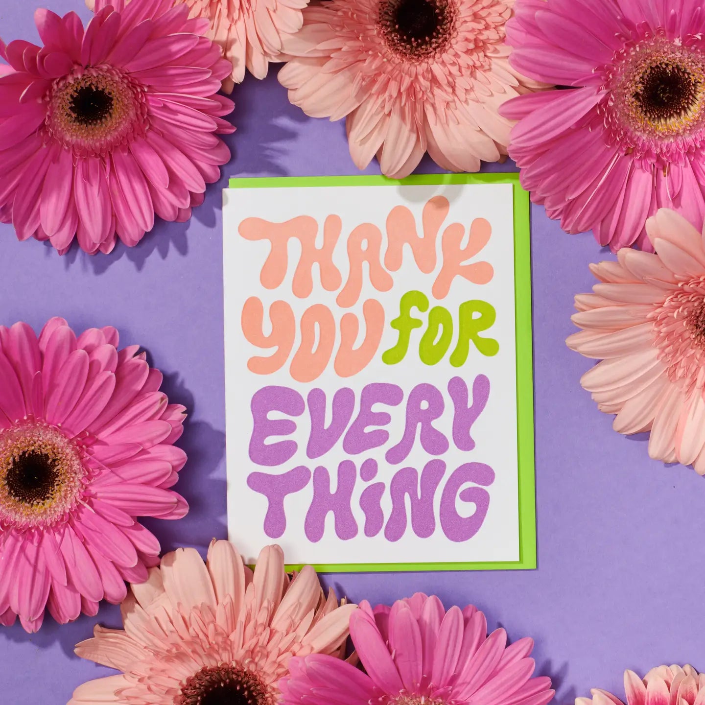 Thank You for Everything Card