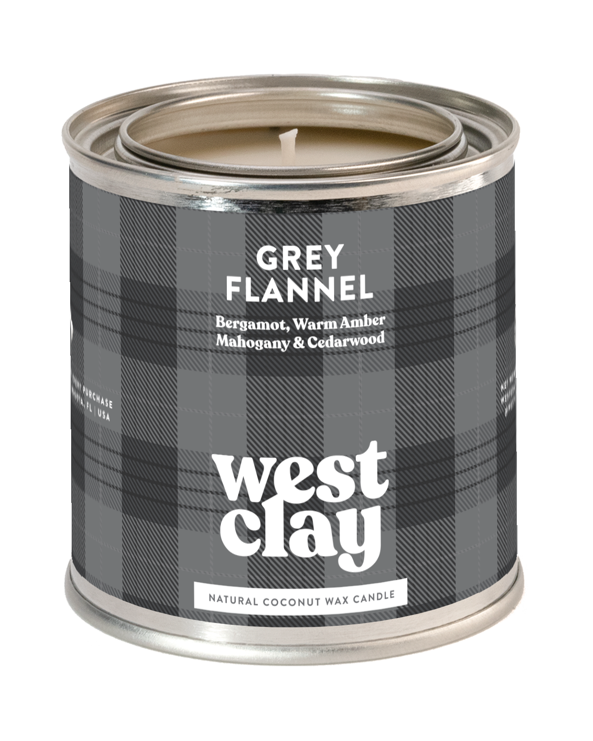 Grey Flannel Candle