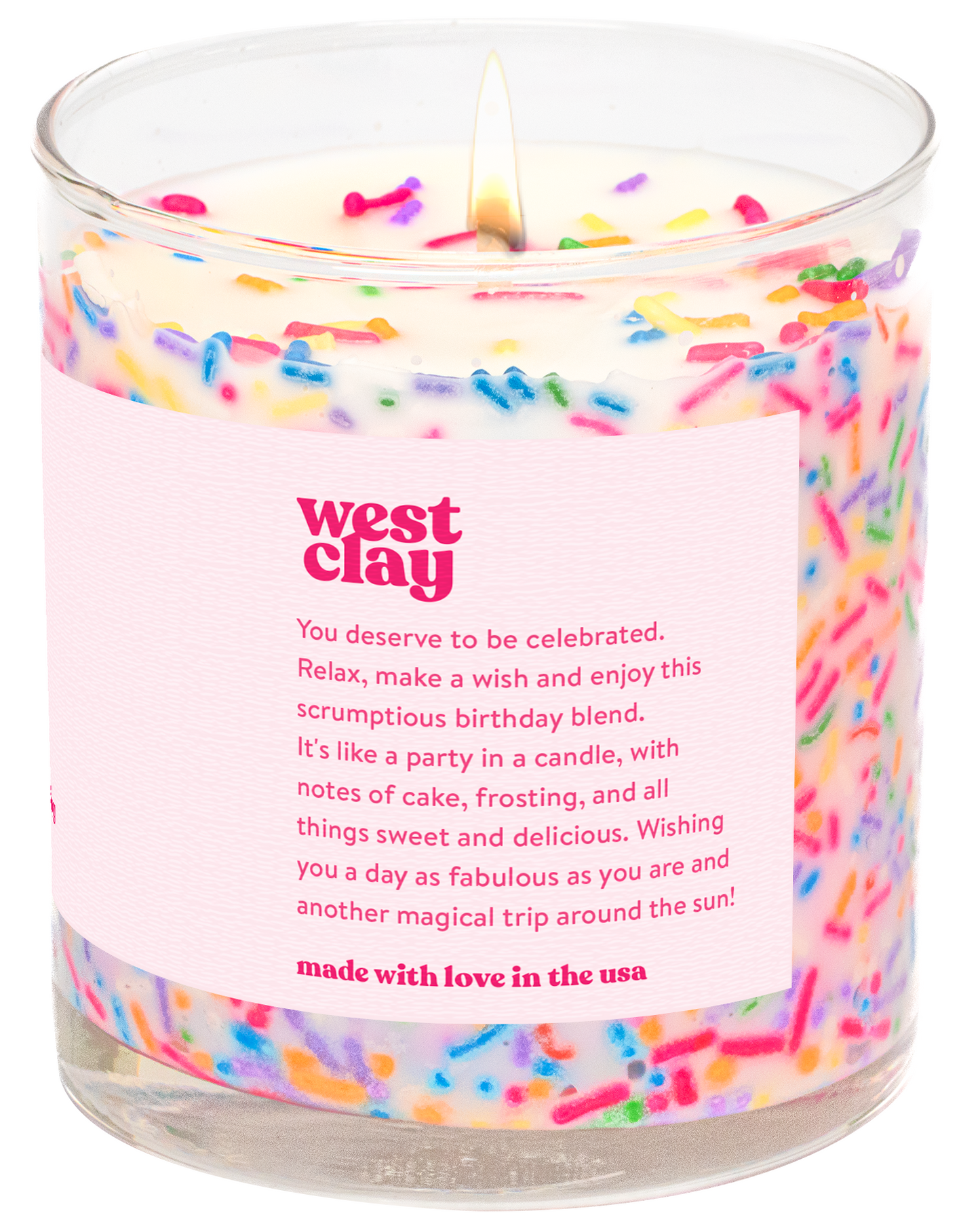 OMG, It’s Your Birthday!™ Cake Sprinkle Candle