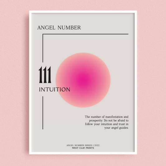 Angel Number 111 Print