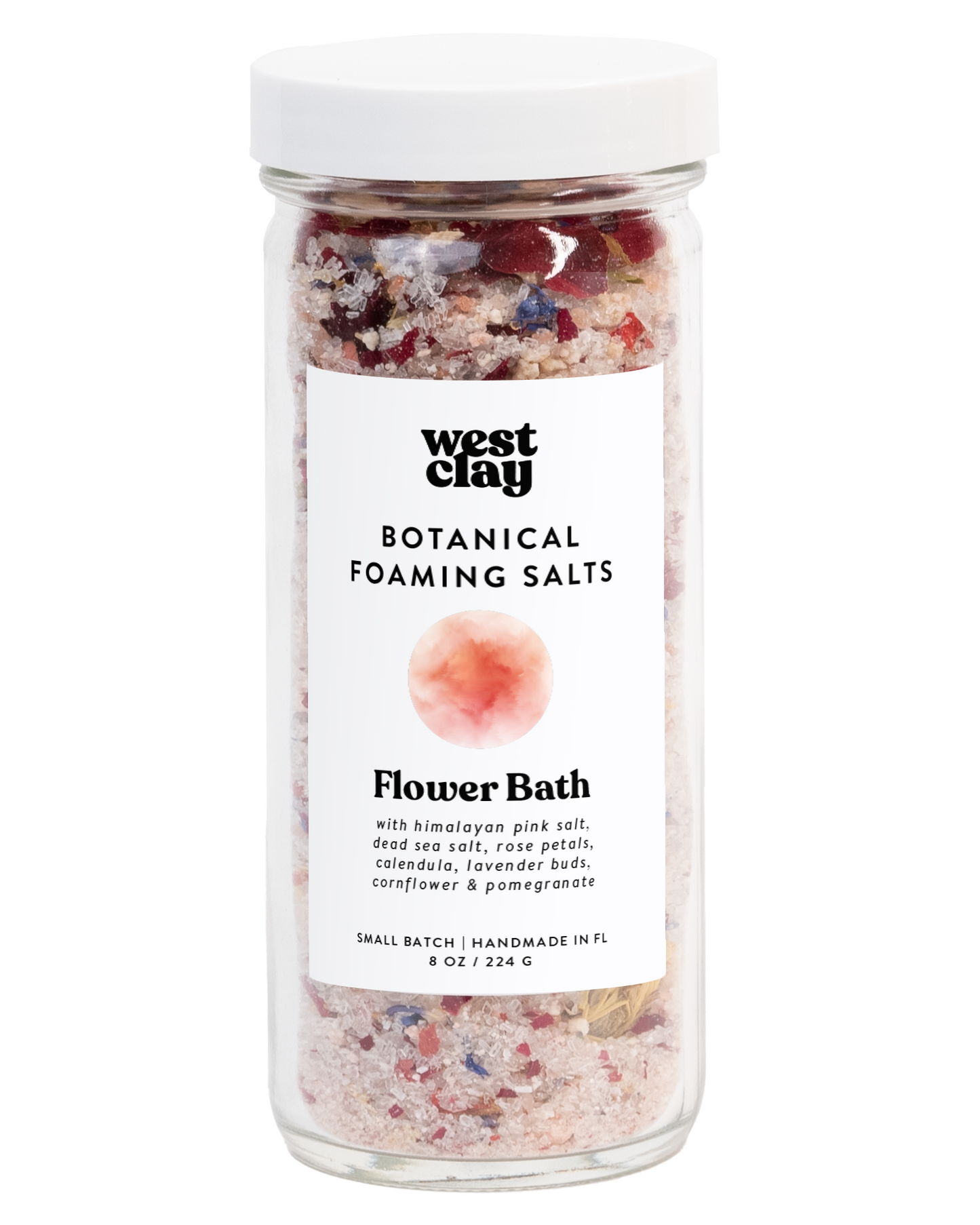 Flower Bath Botanical Foaming Salts