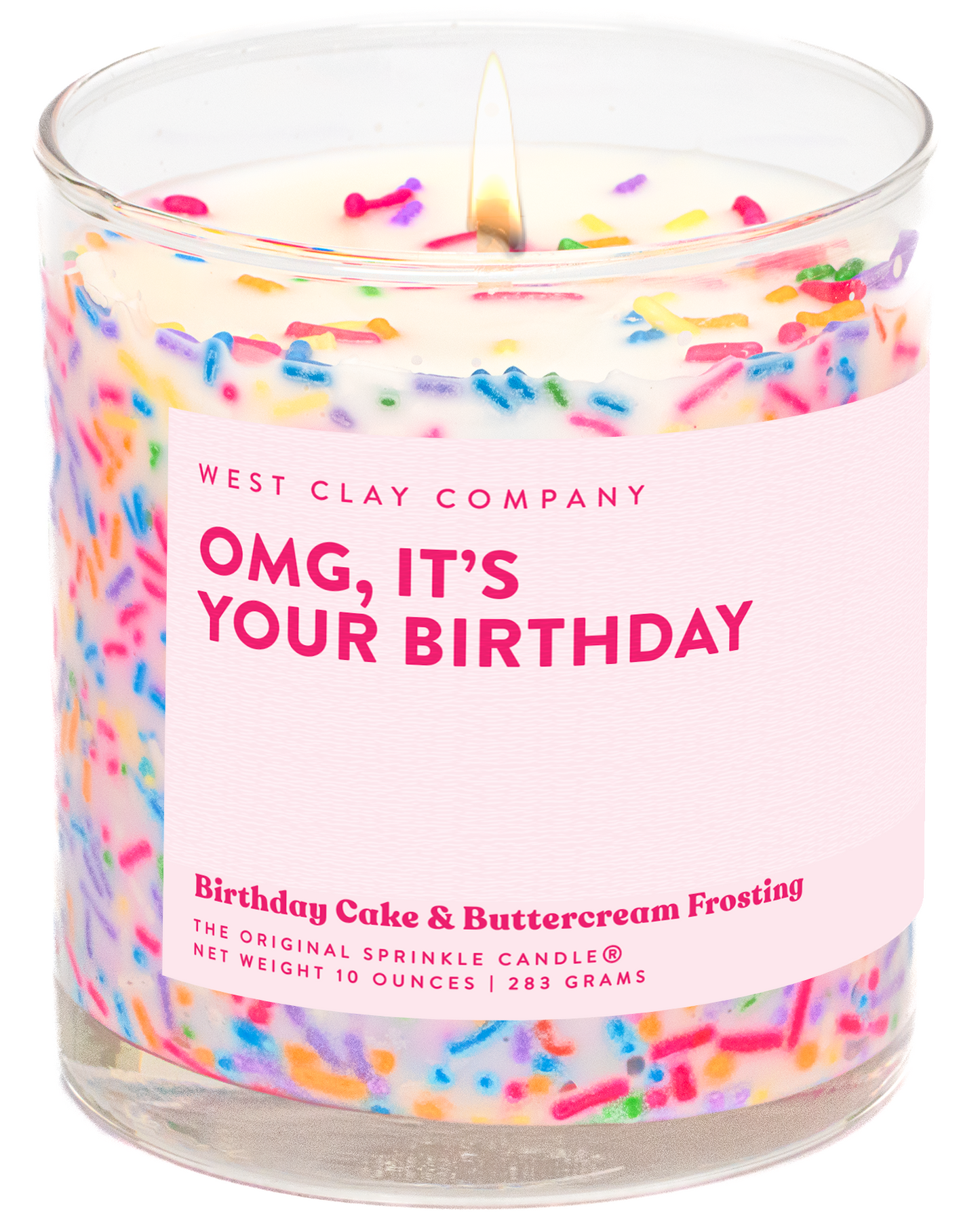 OMG, It’s Your Birthday!™ Cake Sprinkle Candle