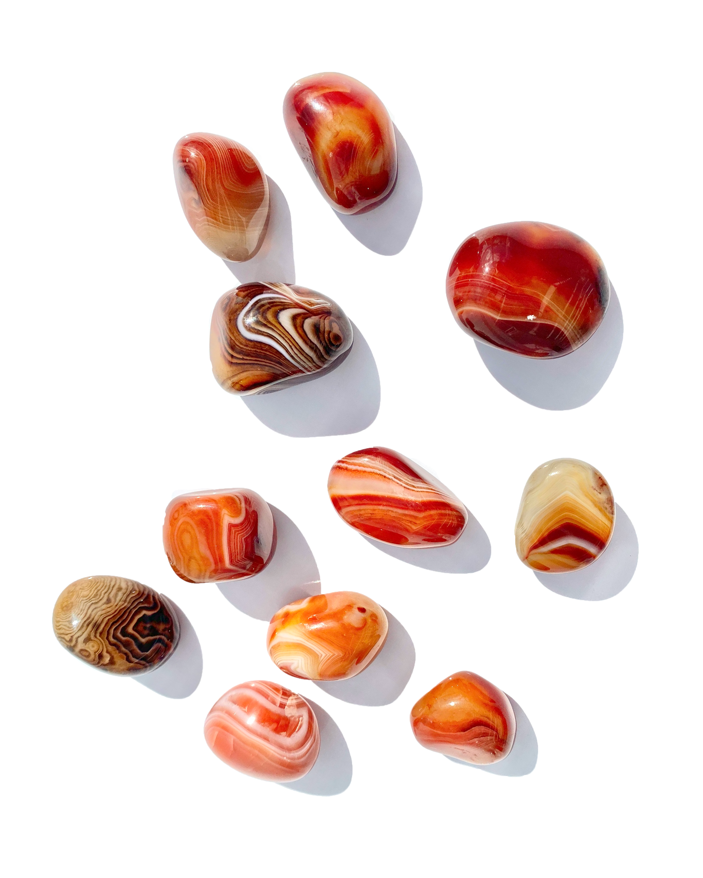 Red Agate - Tumbled